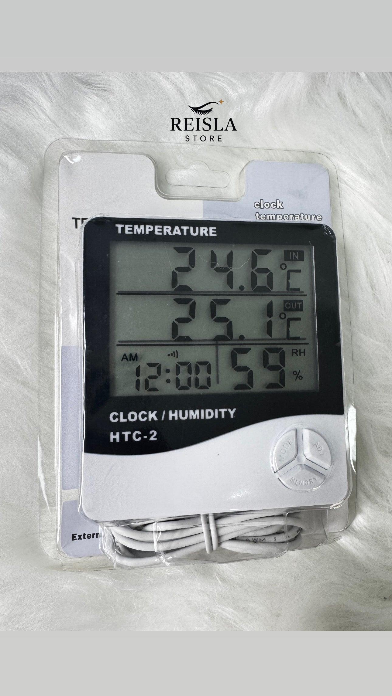 Higrómetro Digital para Extensão de Pestanas 🌡️💧